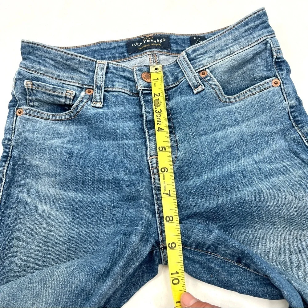 LUCKY BRAND Woman's Medium Wash Ava Super Skinny Jeans Size 0